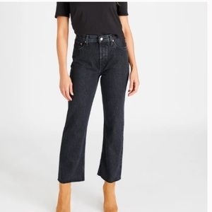 Etica Black Cropped Jeans 👖